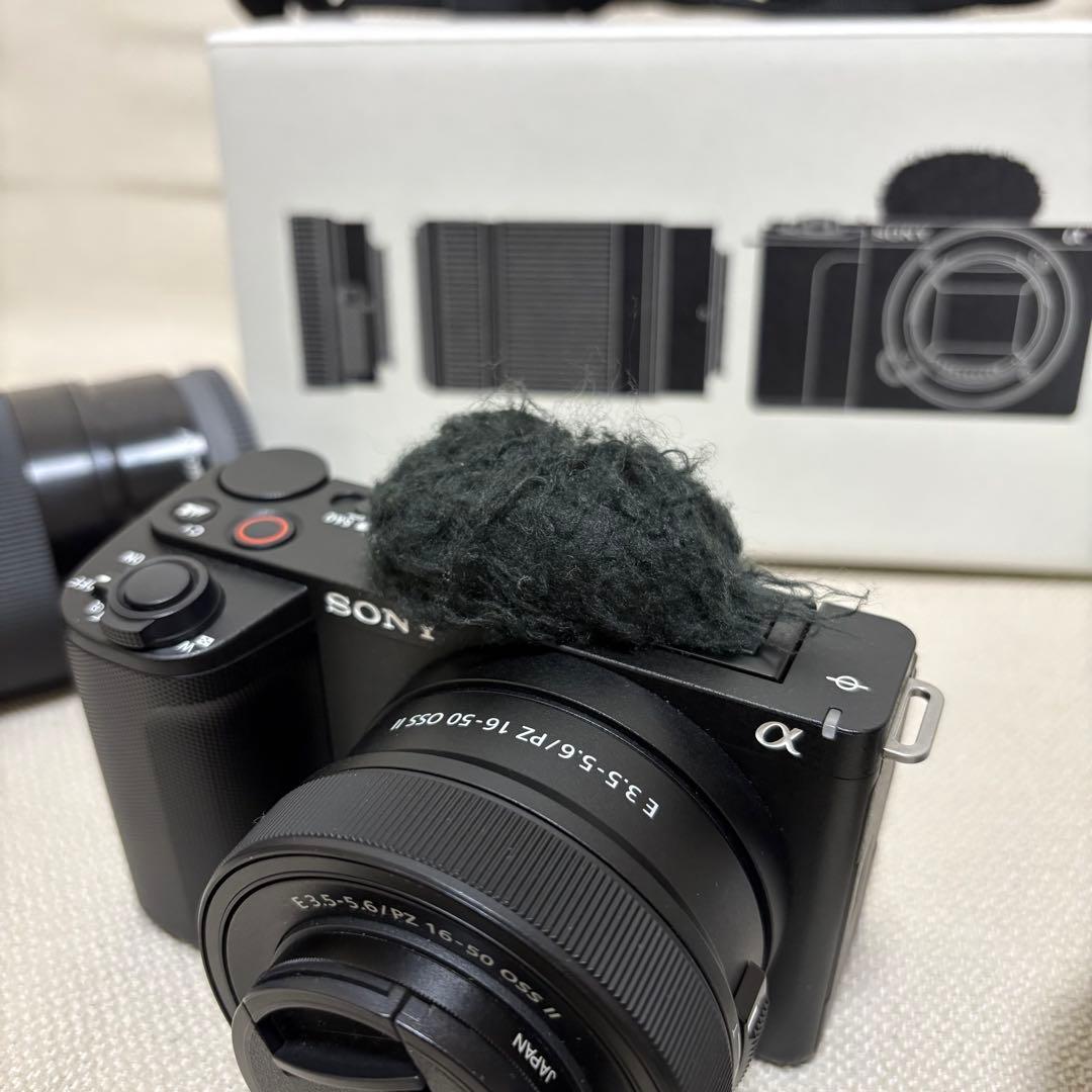 SONY ZV-E10II zv-e10ii ダブルズームレンズキット　ブラック