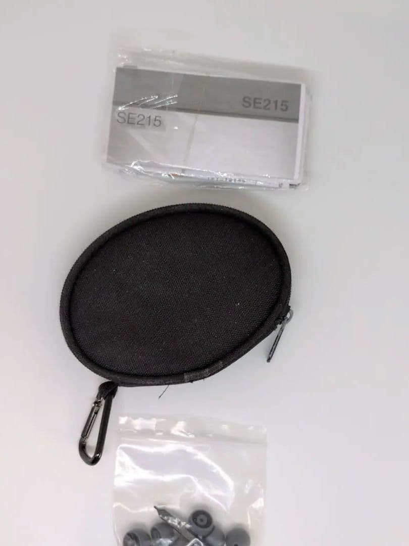 SHURE SE215 Special Edition イヤホン本体、リケーブル