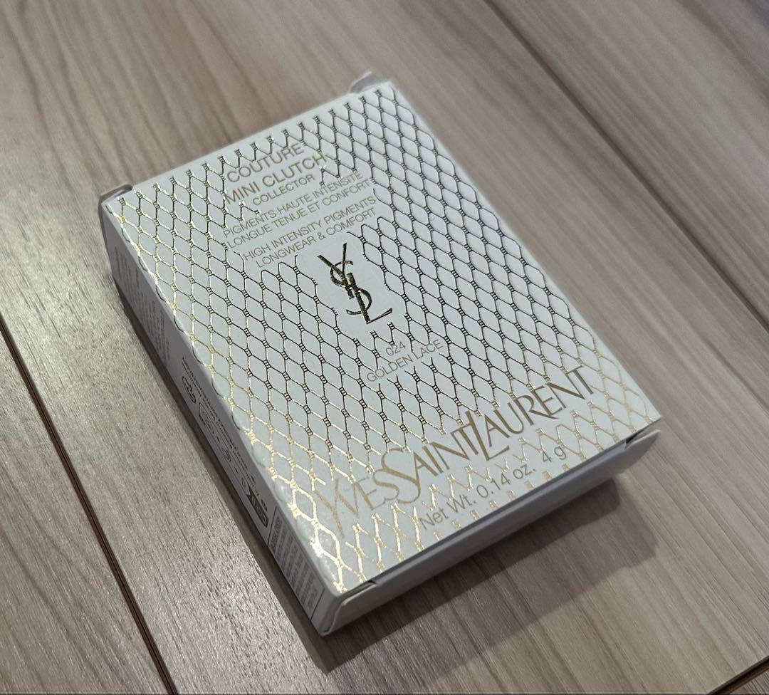 YSL クチュールクラッチ 024 ゴールデンレース　アイシャドウパレット