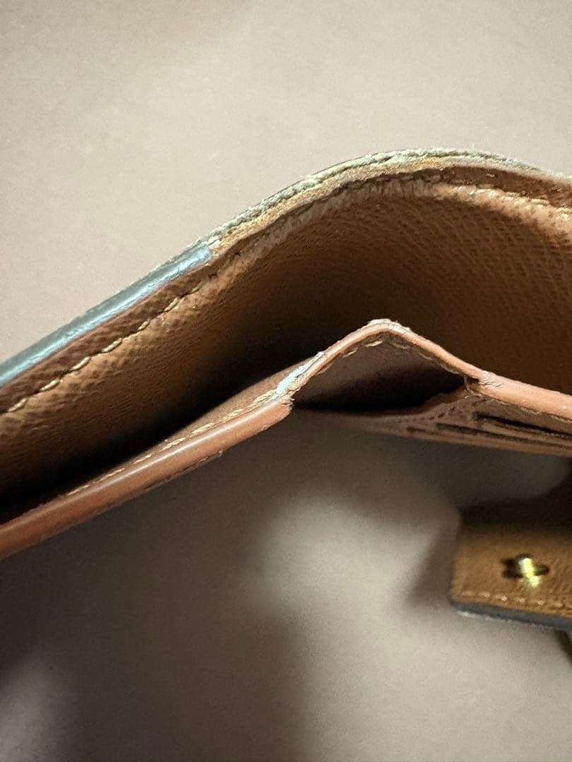 LOUIS VUITTON 三つ折 コンパクト財布 T 1文字 美品