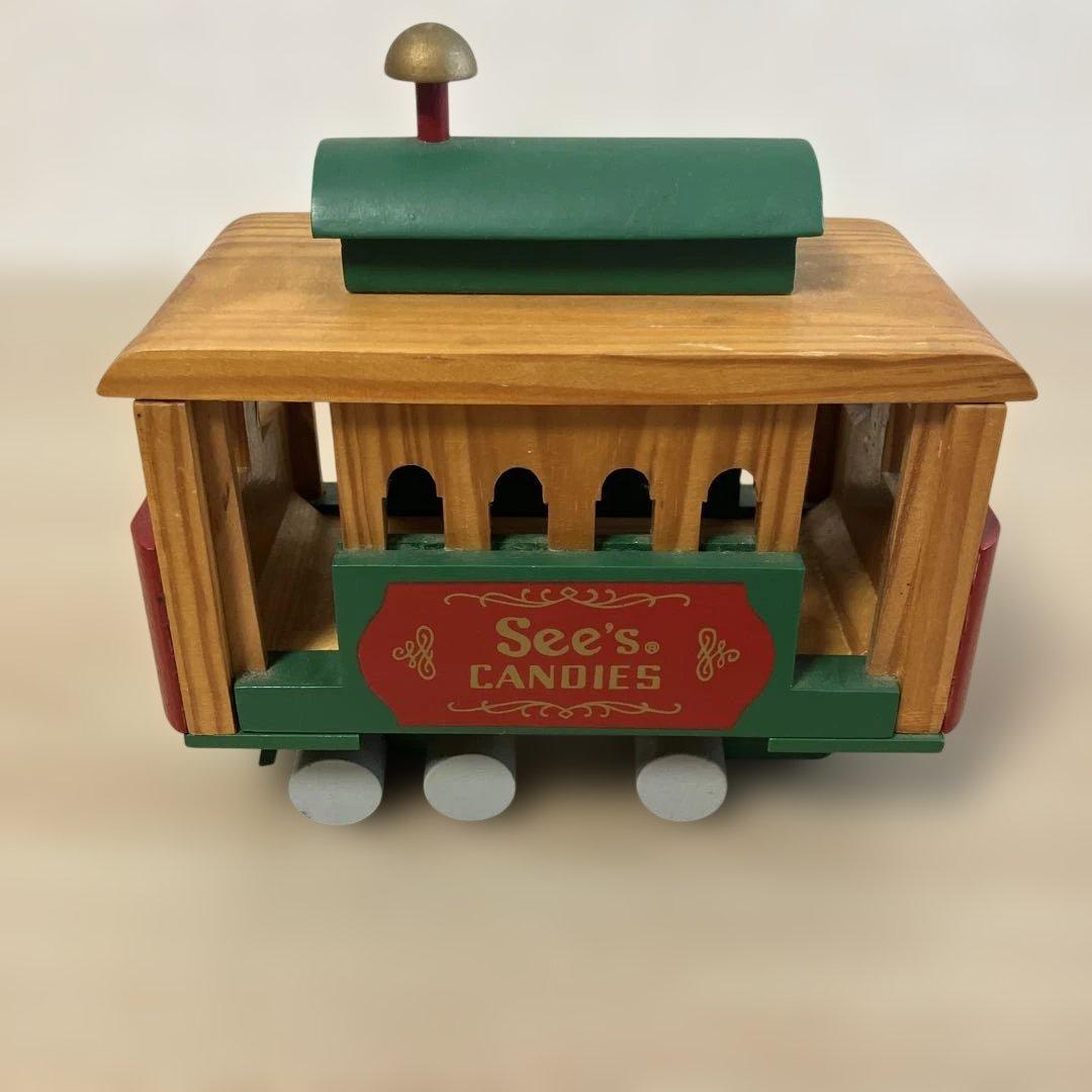 L.L.Bean See's Candies 木製　トイ　おもちゃ アメリカ製