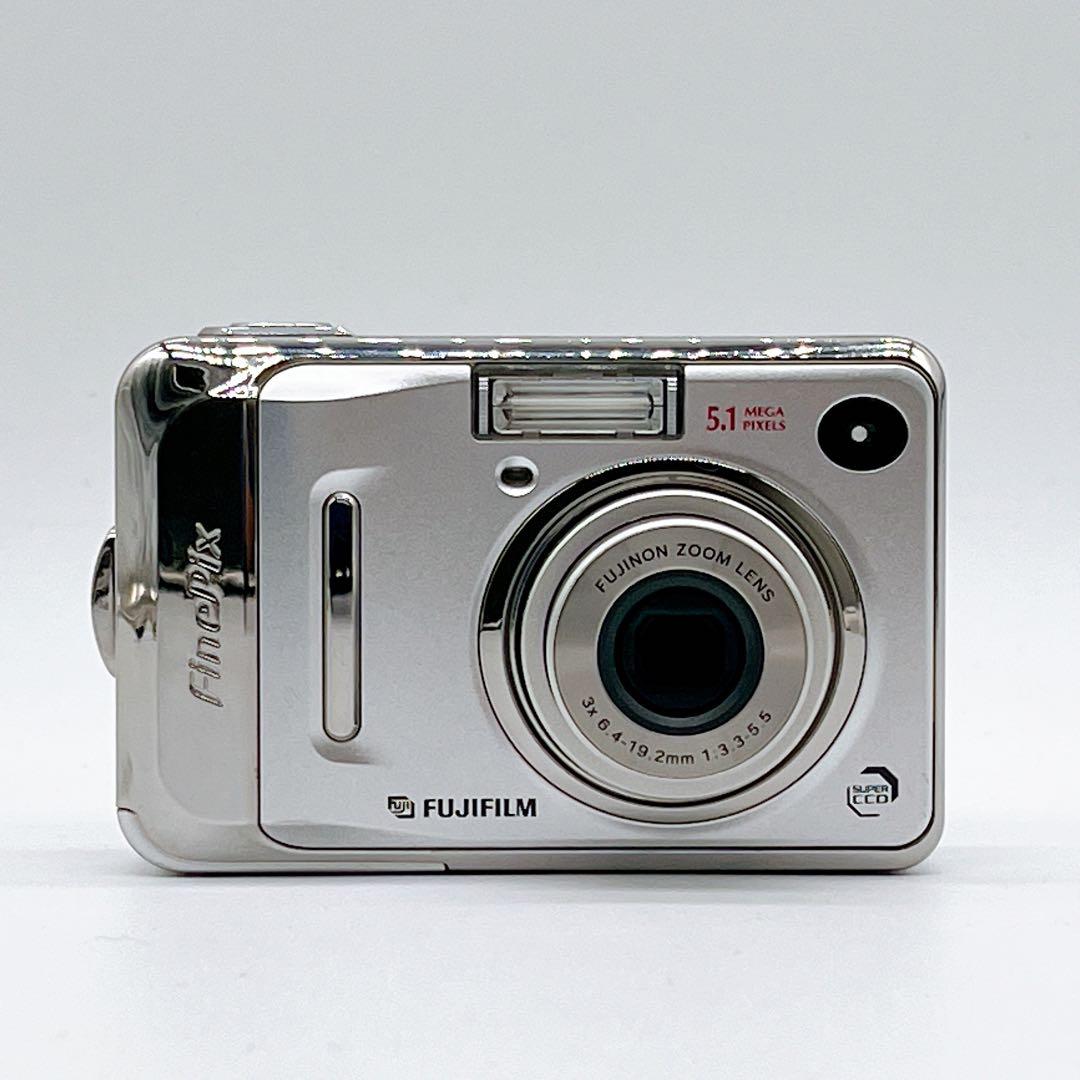 【希少】FUJIFILM FINEPIX A500 シルバー 乾電池仕様 レトロ