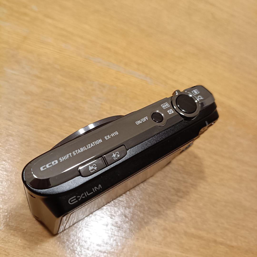 【完動美品】CASIO EXILIM EX-H10 コンパクトデジタルカメラ