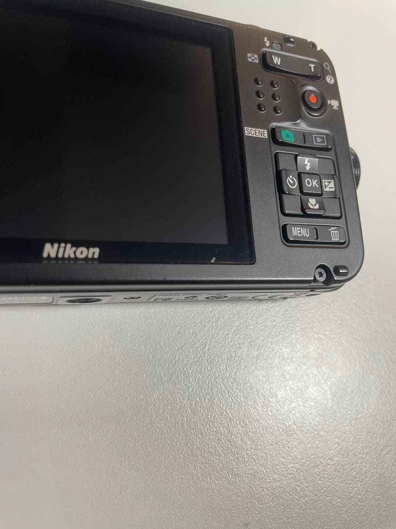 【動作品】Nikon COOLPIX AW100 防水デジカメ　迷彩