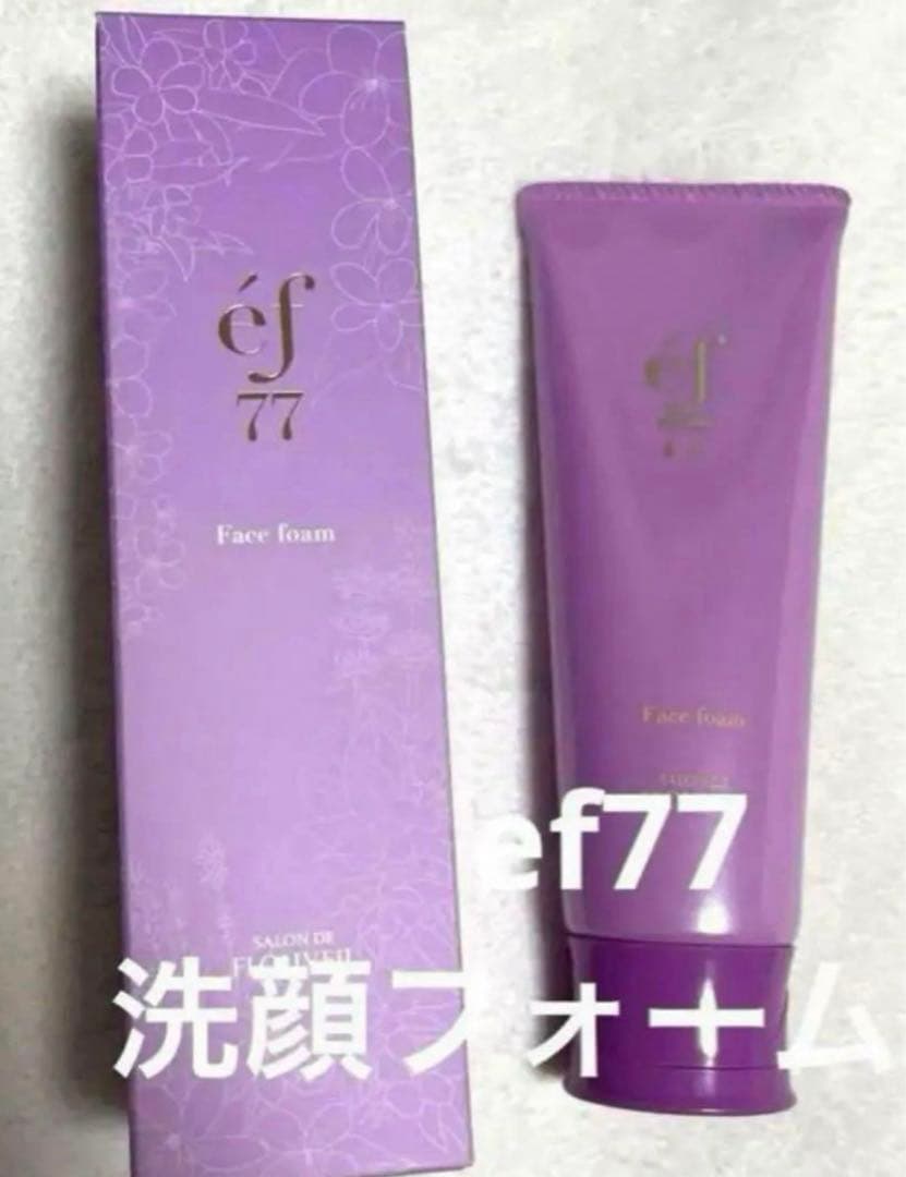 お得な5本セット　ef77 フェイスフォーム　洗顔　泡洗顔　フルベール化粧品