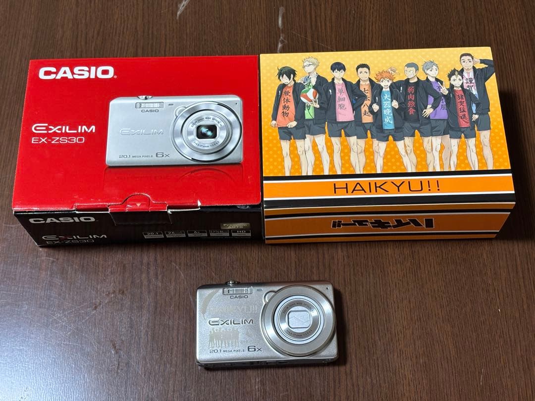 CASIO ハイキュー!!×EXILIM EX-ZS30 動作確認済 完品 美品