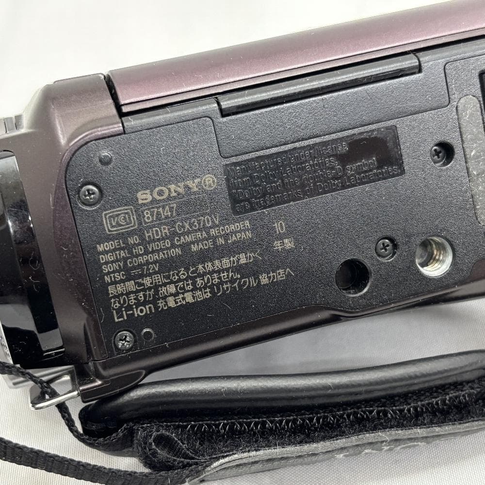 動作OK！ ソニーハンディカム SONY Handycam HDR-CX370