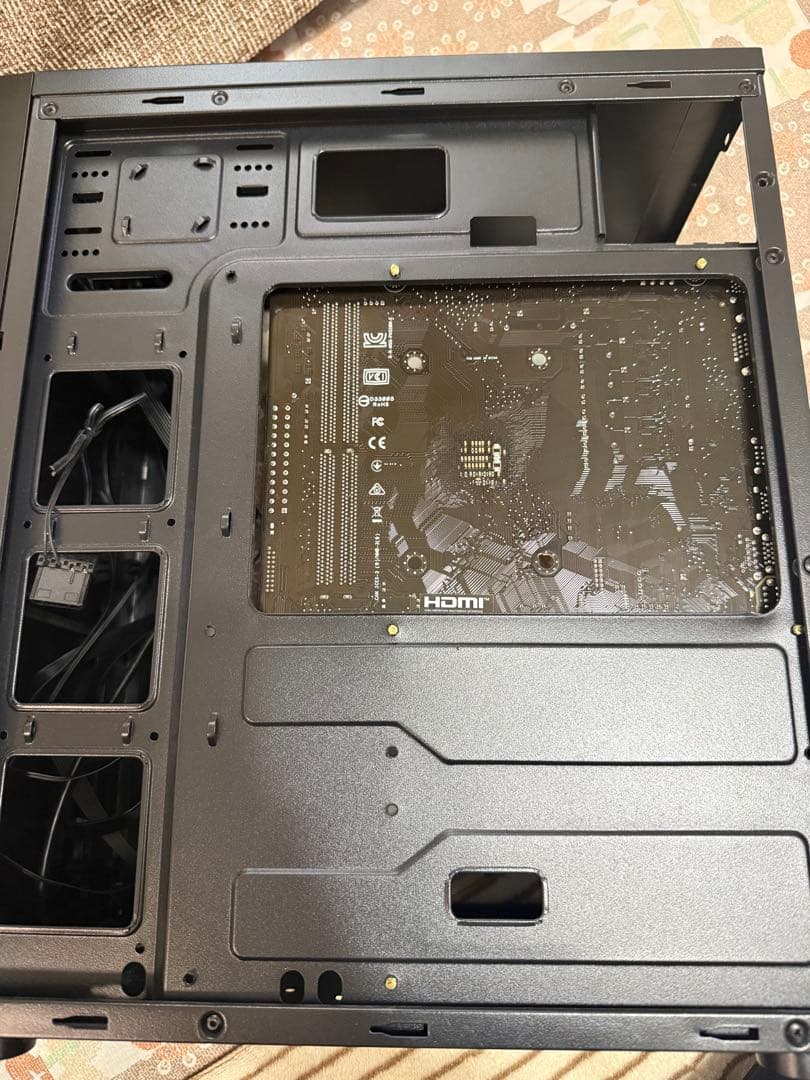 Ryzen5 3500X / A520M-E / ZALMAN T8ケースセット