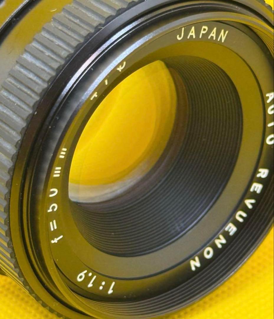 美品希少単焦点レンズ❗️AUTO REVUENON 50mm f/1.9 レンズ
