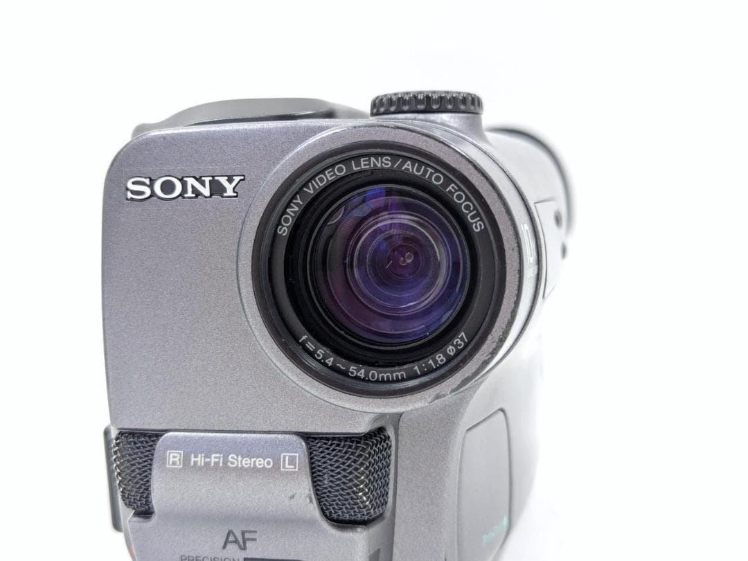 8mmテープのダビングに！ SONY ビデオカメラ CCD-TR3