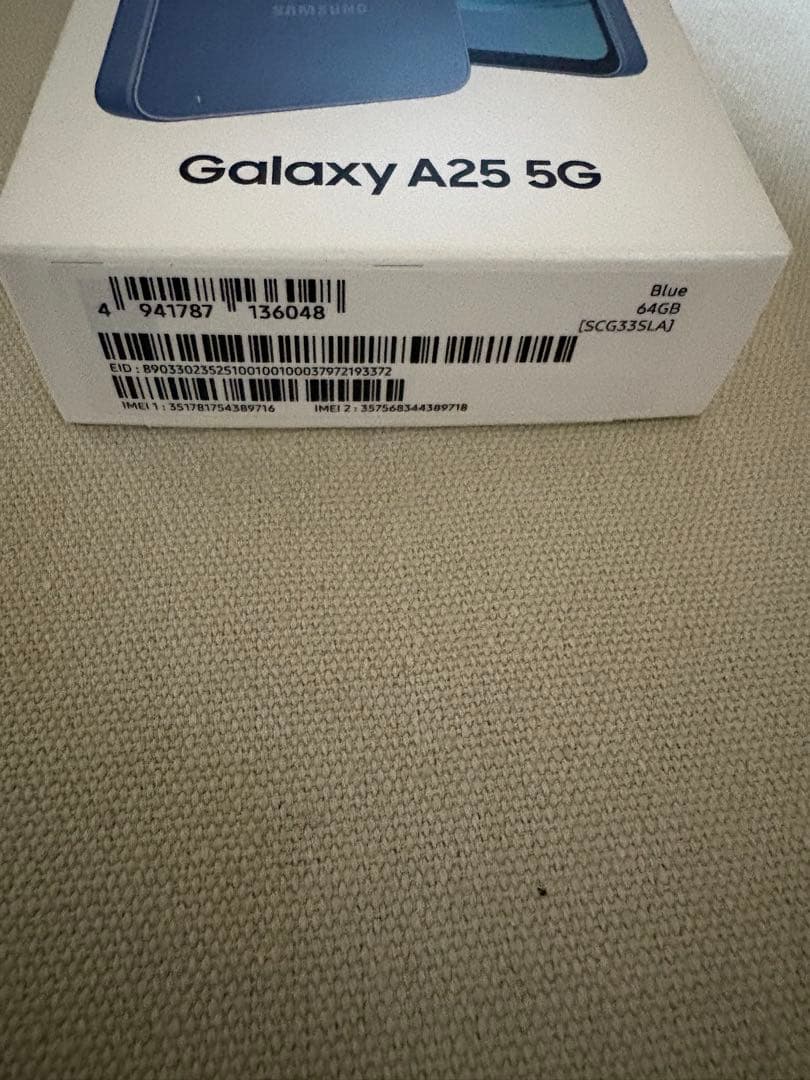 SamsungGalaxyA25 5G本体ブルーおまけ付き✩.* 【値下げ不可】
