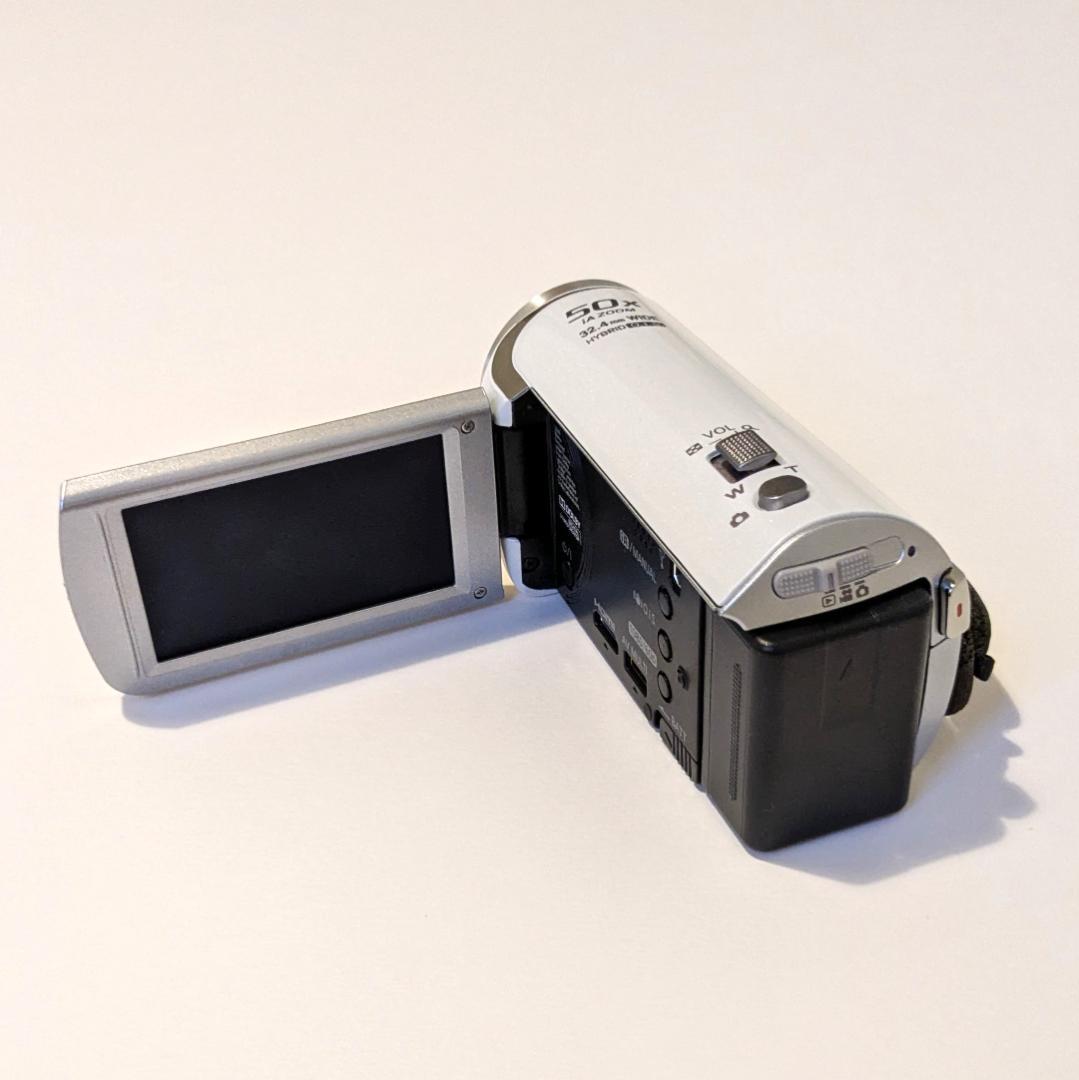 Panasonic　HC-V300M ビデオカメラ　動作良好　ホワイト