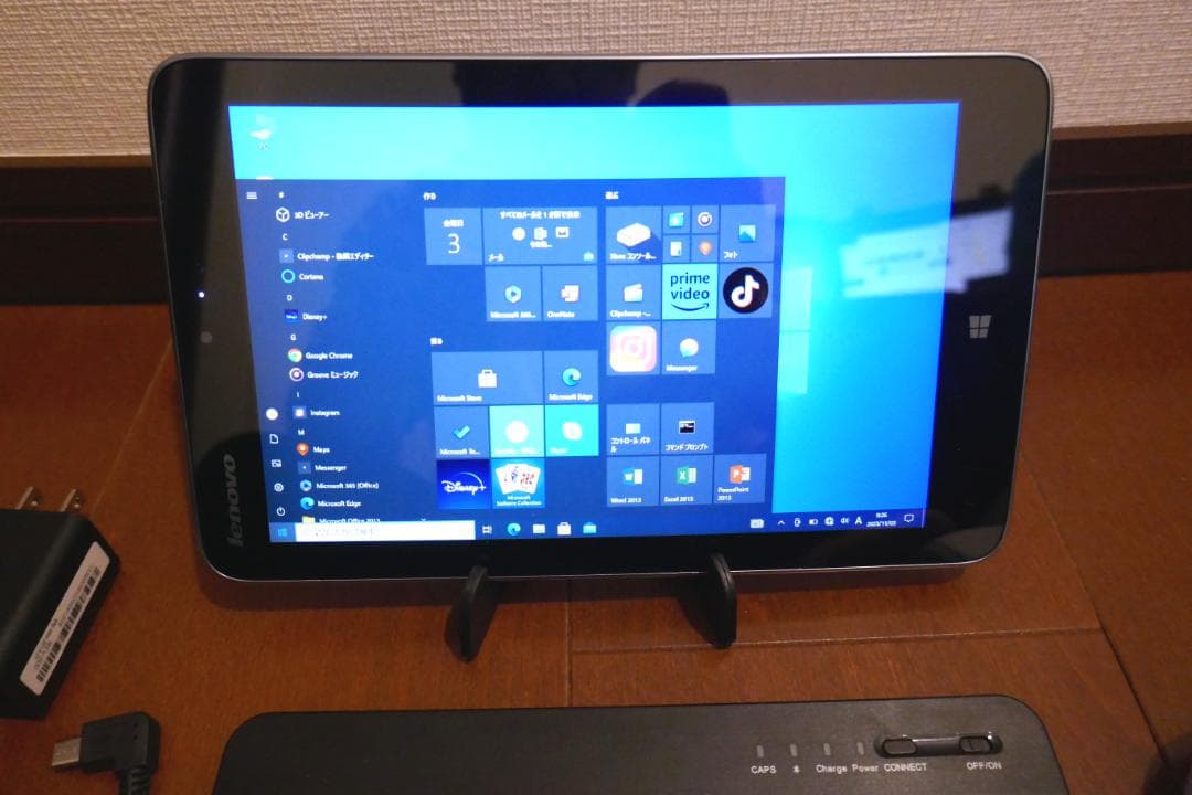 タブレットPC　Lenovo Miix 2 8　Win10　マウス、キーボード付