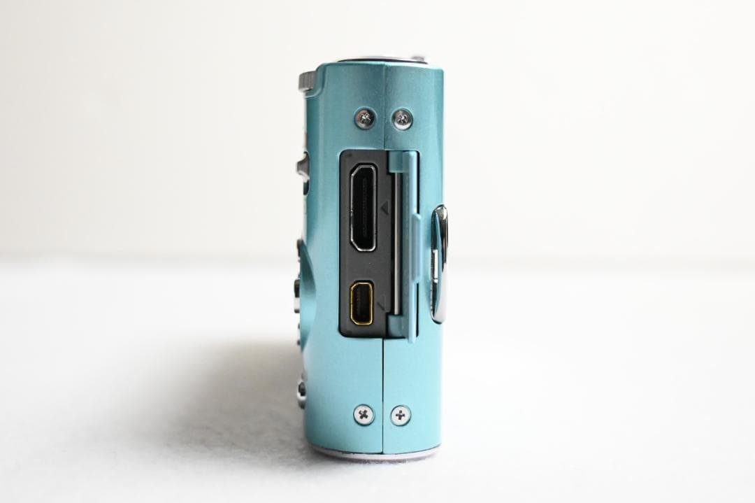 美品：LUMIX DMC-FX66 フローラルブルー：レトロデジカメ