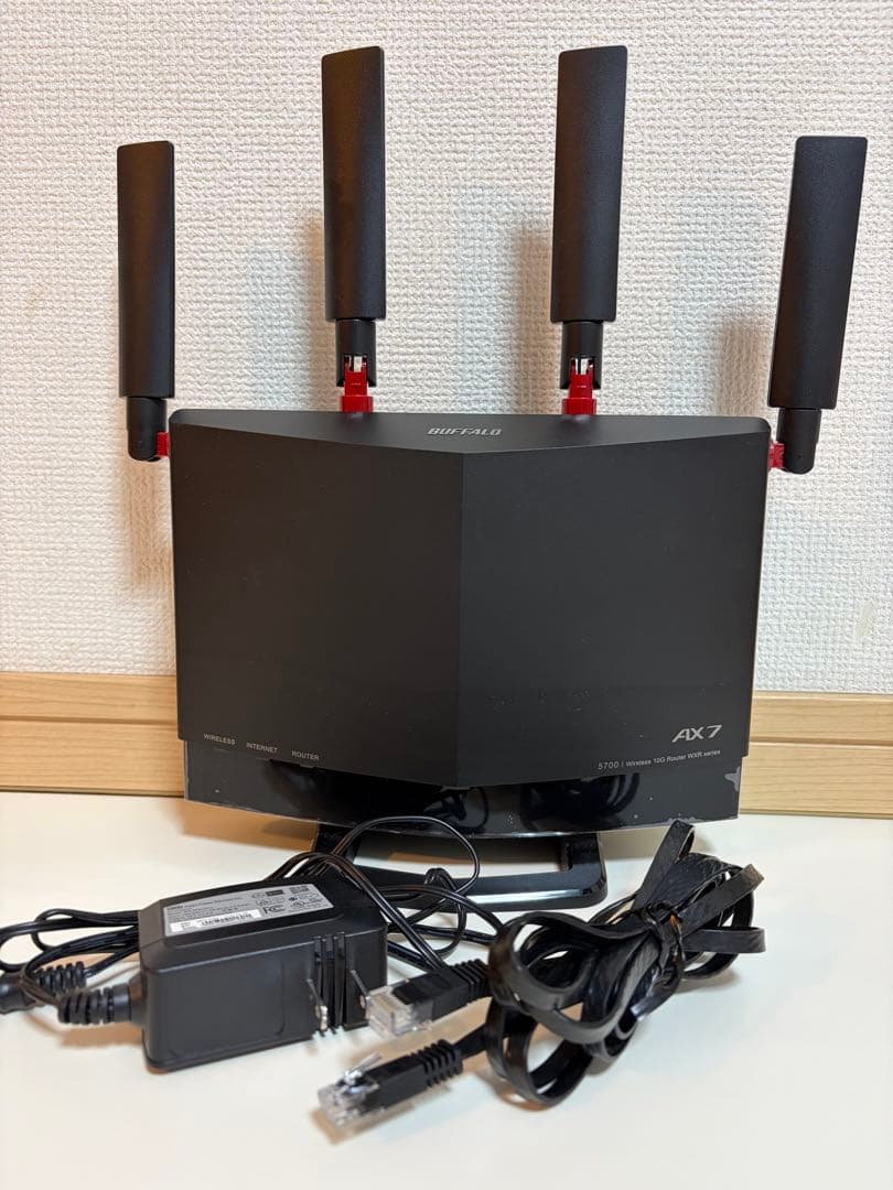BUFFALO AX7 無線LANルーター 5700Mbps
