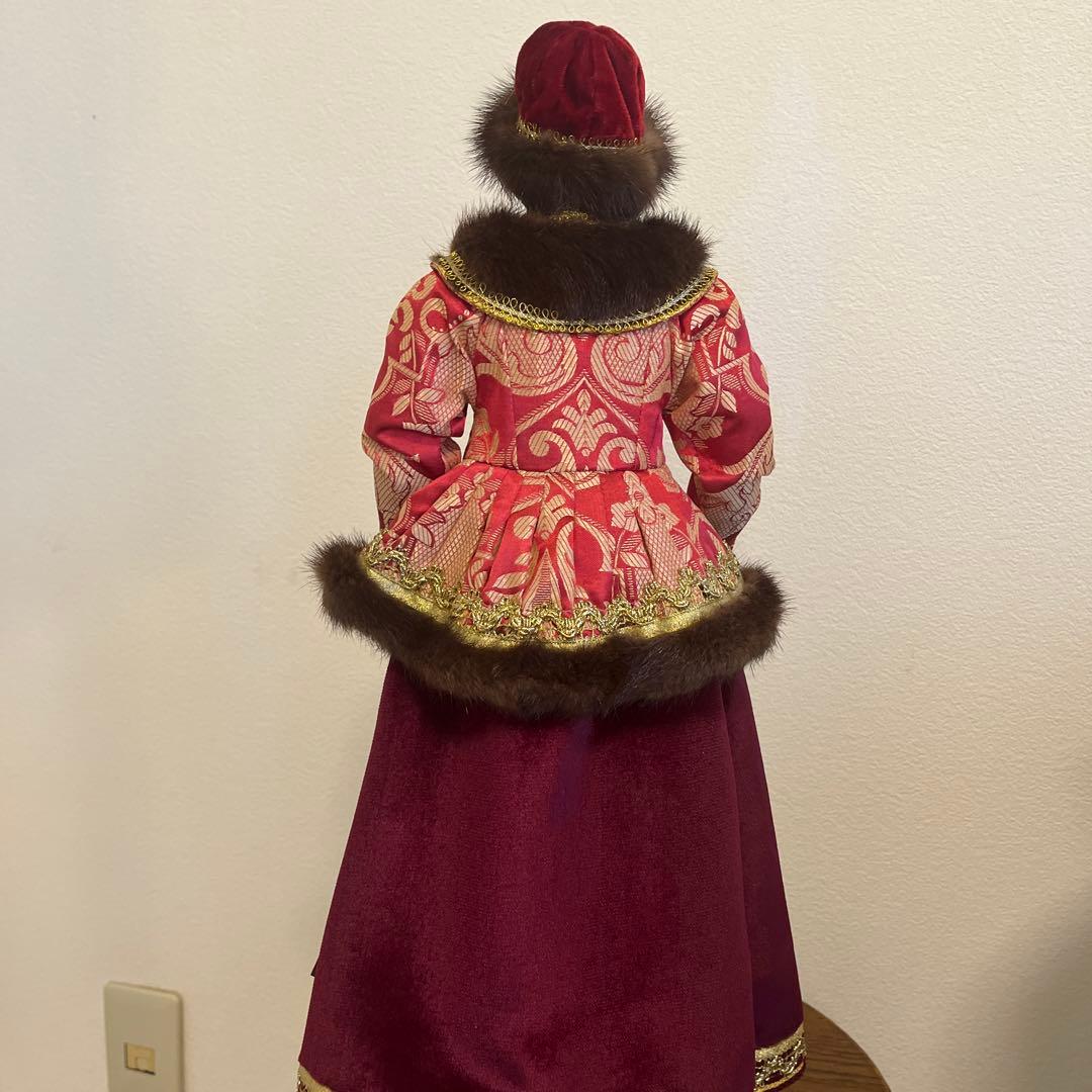 バルミシュのロシア人形53㎝非常に美品タグ付き