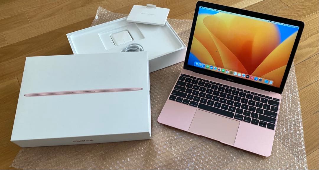 MacBook 12inch ローズゴールド CTOモデル