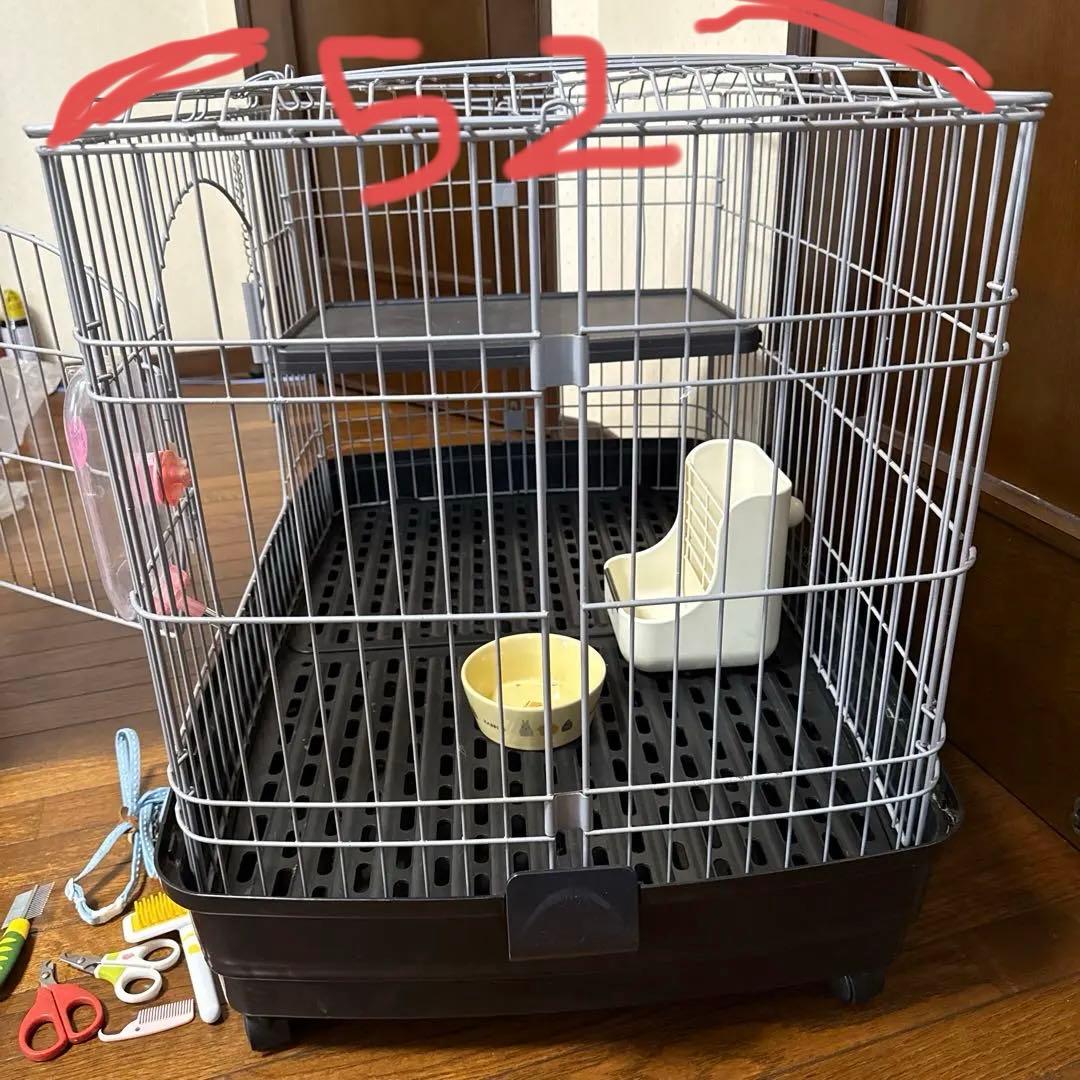 中型金属ケージと付属品セット