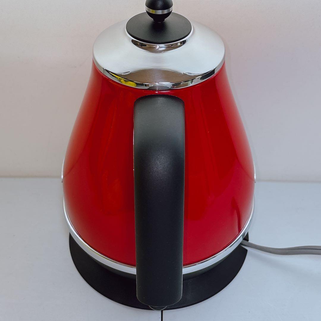 【極美品】デロンギ アイコナ 電気ケトル KBO1200J-R
