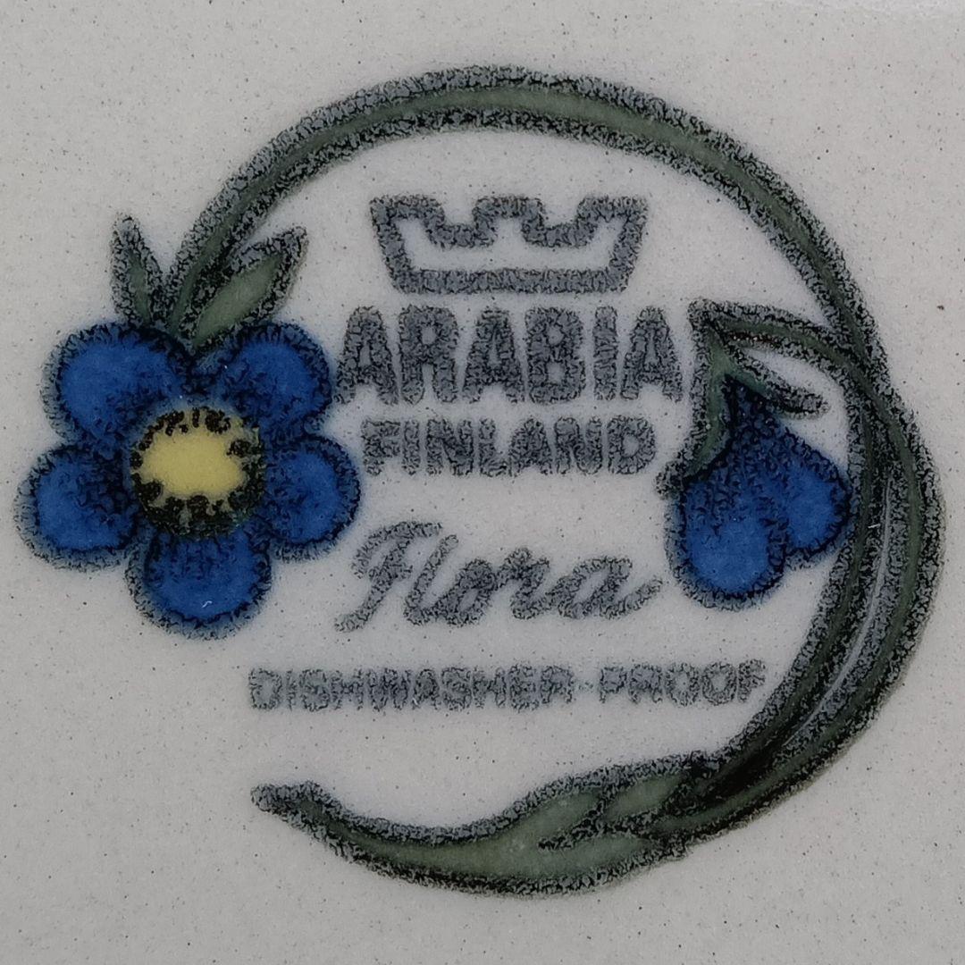 ARABIA Flora フローラ 24cmプレート 2点セット