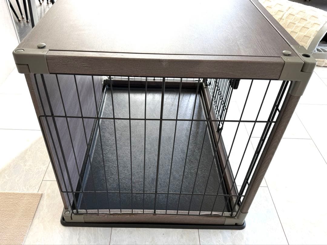犬用ケージ アッシュグレー