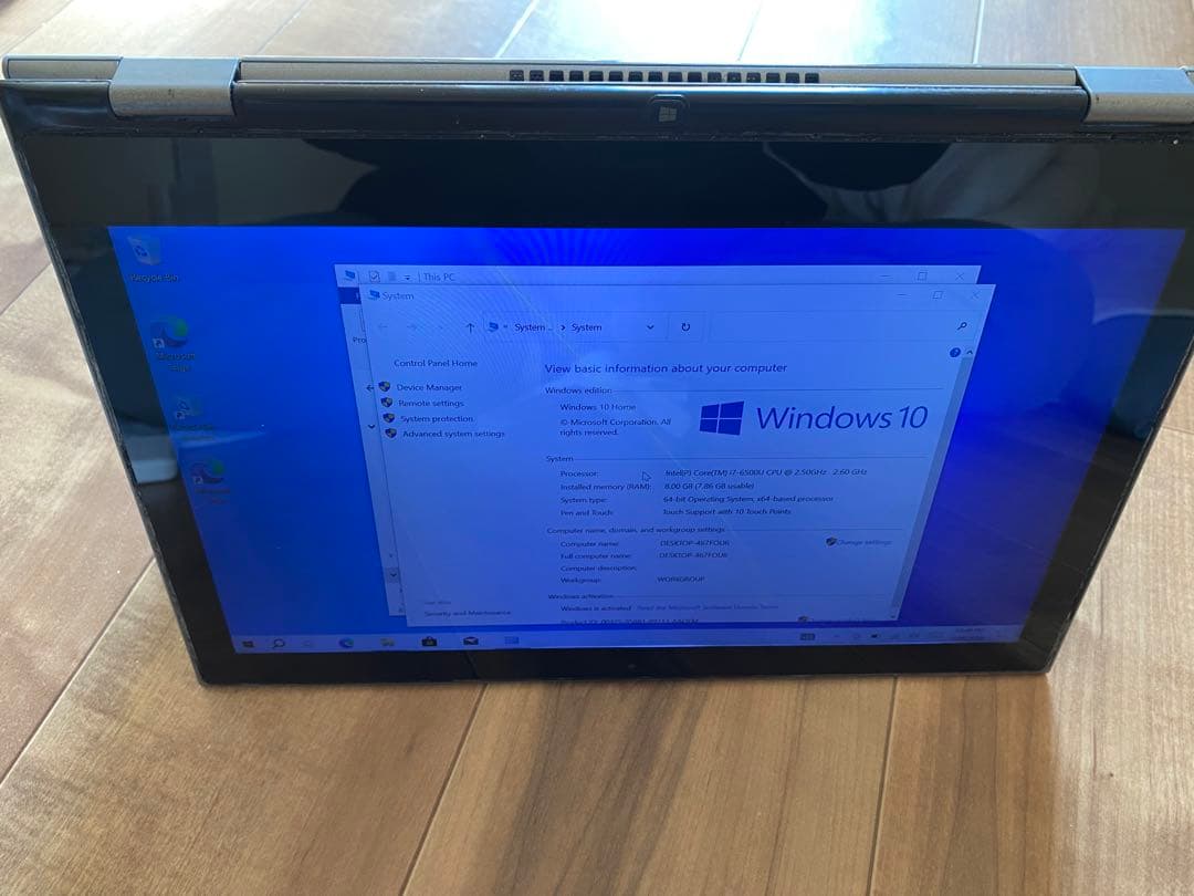 Windowsノート本体 Dell P57G. CPU i7 gen 6