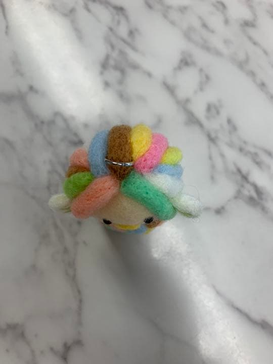 アマビエ様羊毛フェルトハンドメイド