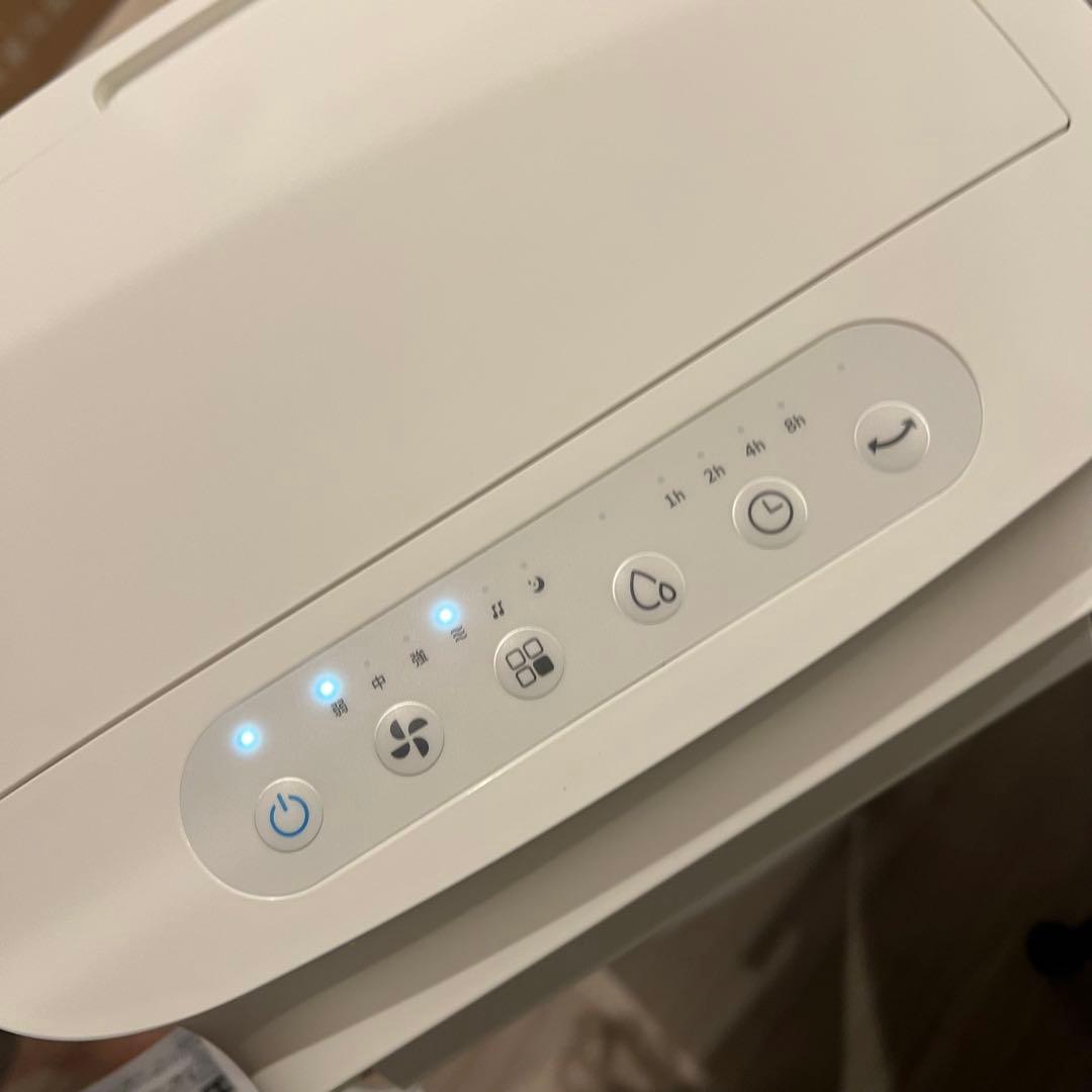 【新品 未使用】QUAD 上部給水式 大風量冷風扇 QS521WH（ホワイト）