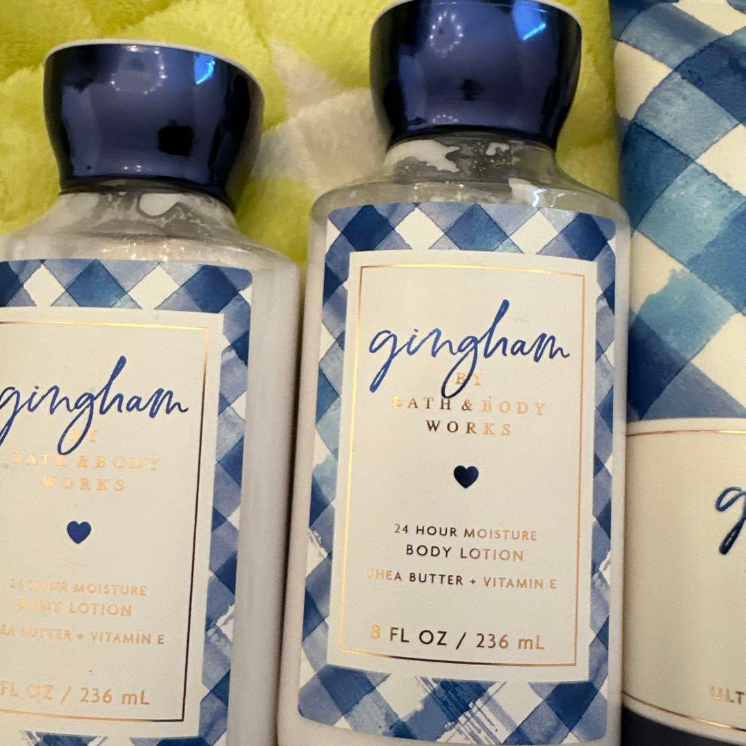 ボディローション GINGHAM