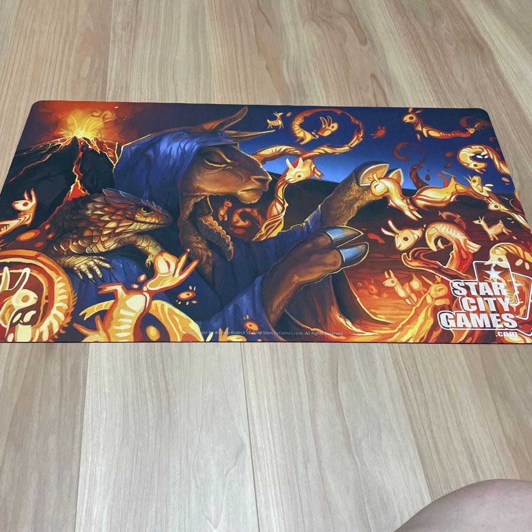 （中古品）マジック：ザ・ギャザリング プレイマット 4枚セット