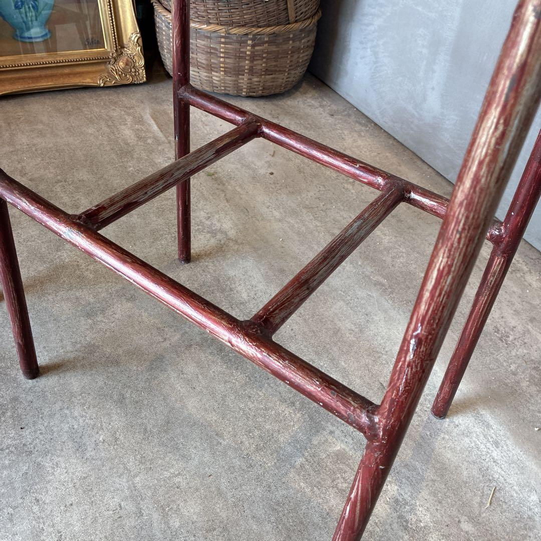 鉄脚サイドテーブル アンティーク家具