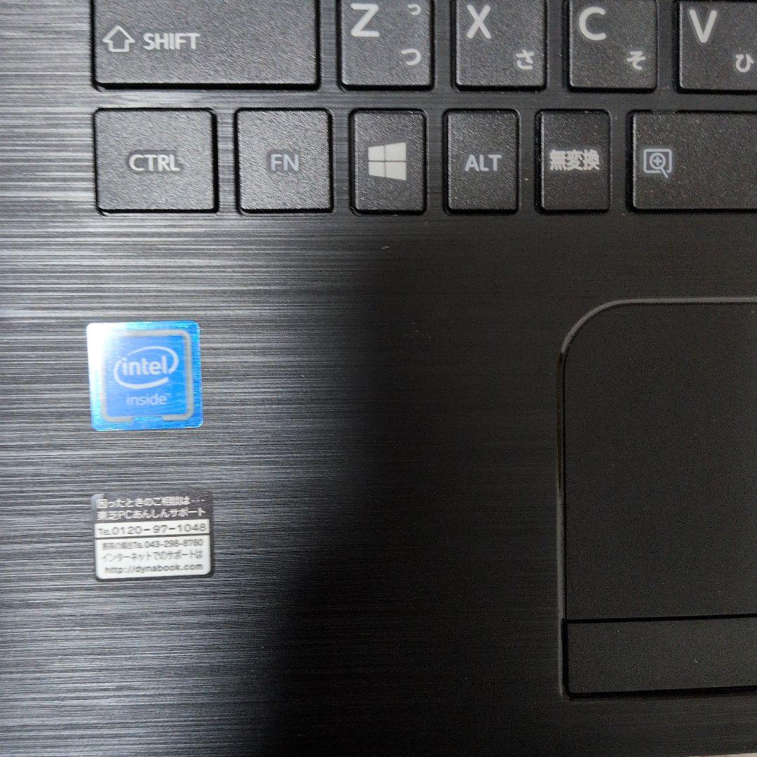 TOSHIB 8GB ブラック Intel dynabook 初期化済