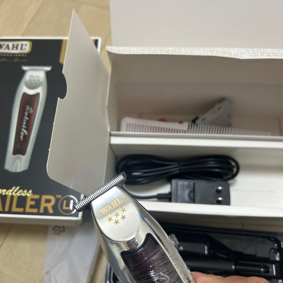 未使用品WAHL5Star シルバーコードレス ディテイラー Li