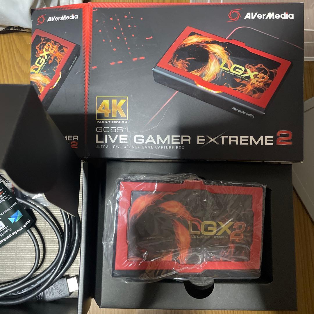 ビデオキャプチャー・キャプチャーボード AVerMedia Live Gamer EXTREME 2 (GC551)