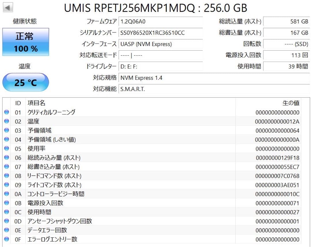 Union Memory NVMe PCIe SSD 256GB 2枚セット