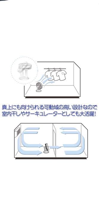 卓上扇風機