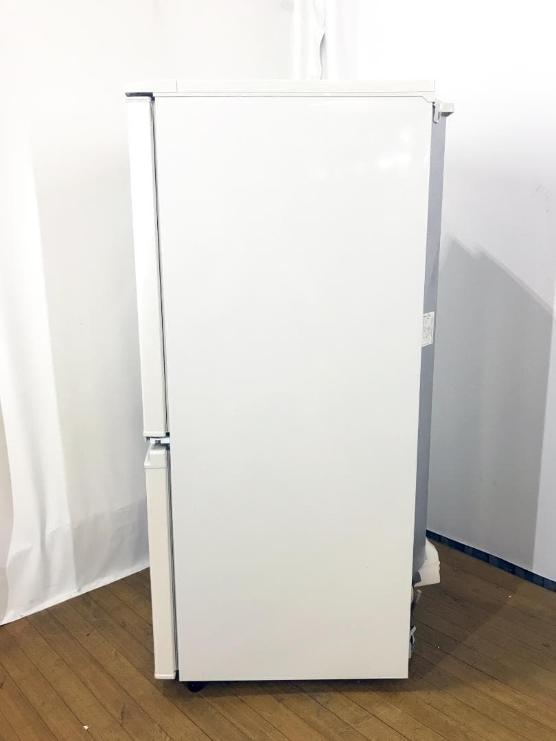 送料無料★SHARP 137L 2ドア冷蔵庫【SJ-D14A-W】