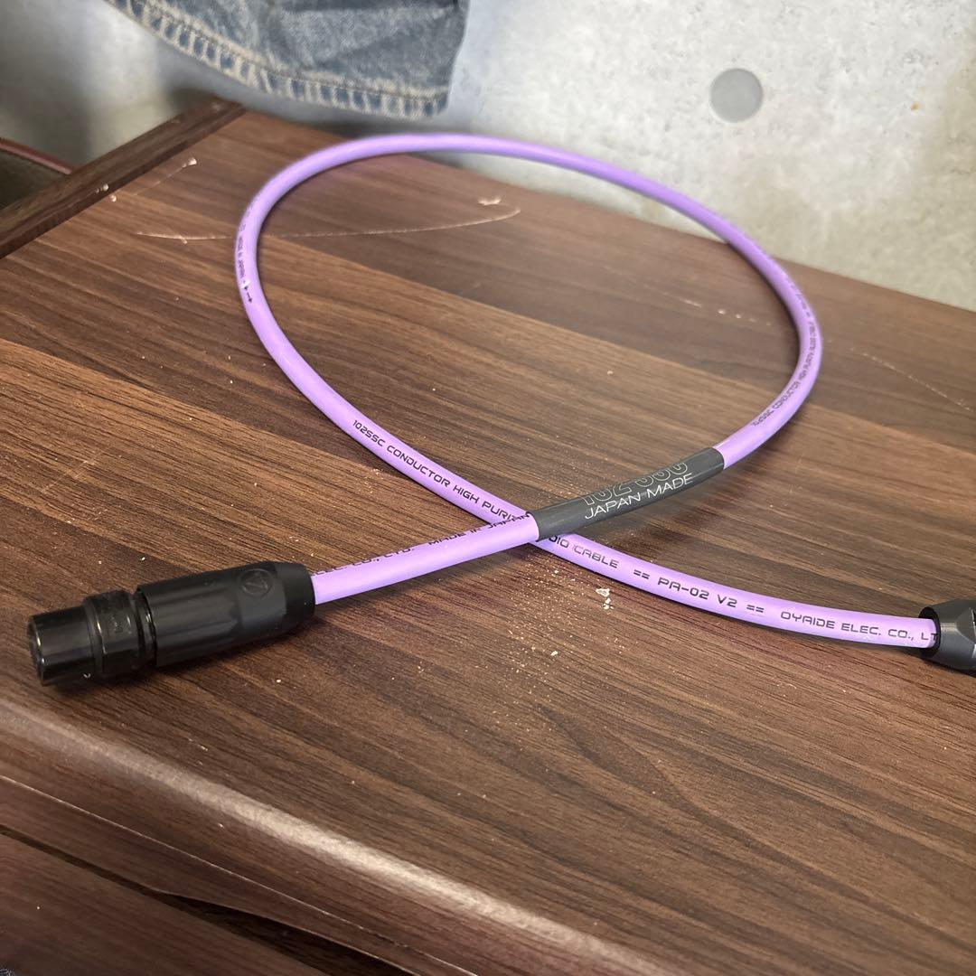 【美品】オヤイデXLRケーブル 3mと1m 2本セット