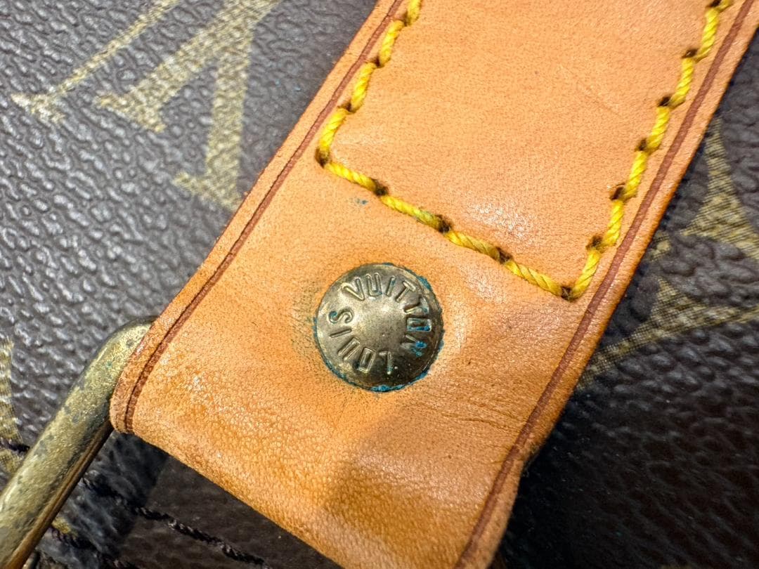 Louis Vuitton ボストンバッグ モノグラム 南京錠・鍵付き