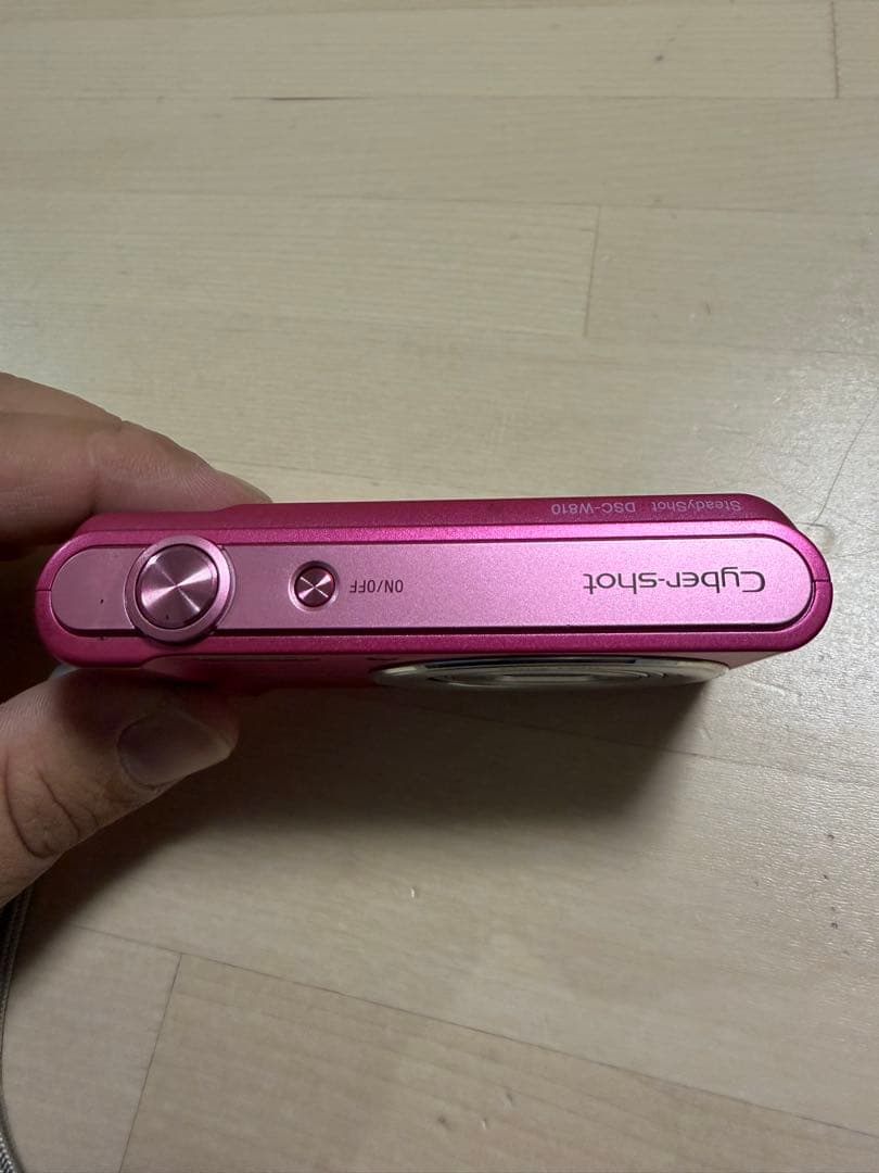 Sony Cyber-shot DSC-W810 ピンク　ジャンク
