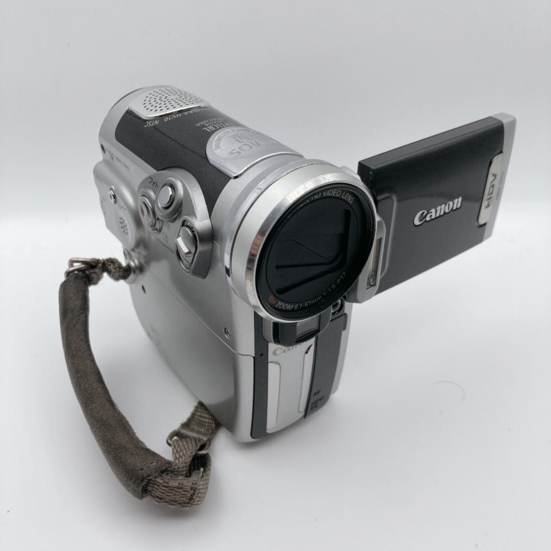 【美品】Canon キャノン iVIS HV10 HDVビデオカメラ 付属品多数