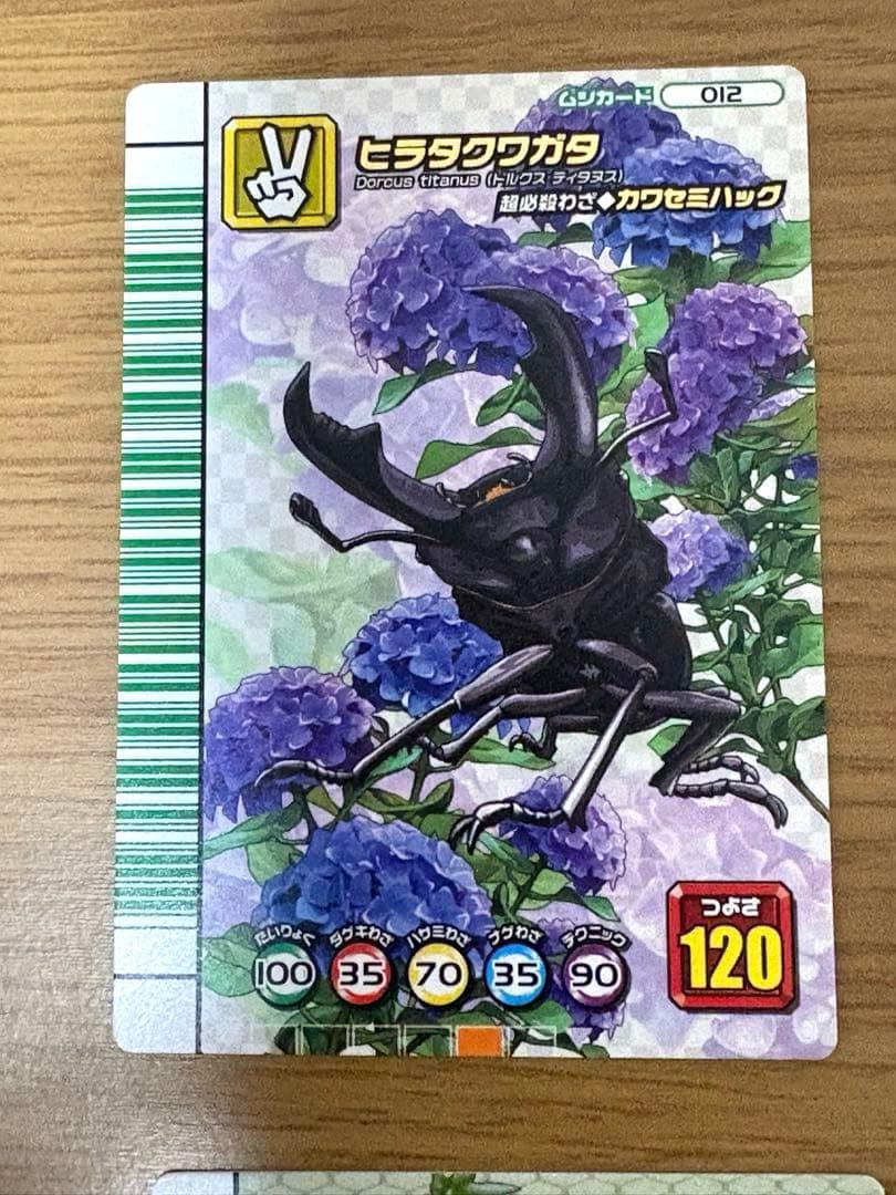 ムシキング5周年コレクションカード　9枚セット