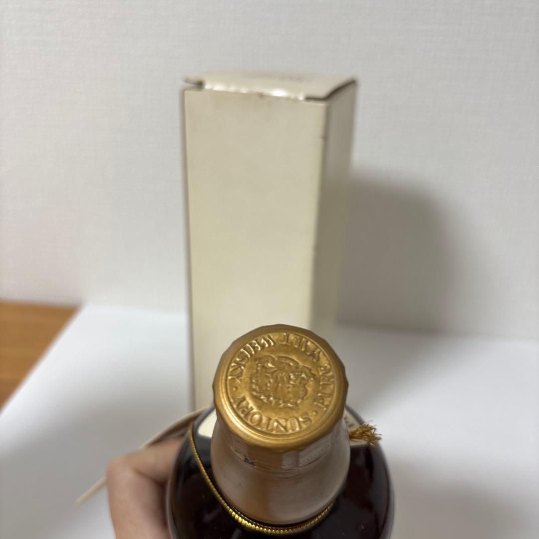サントリーピュアモルトウイスキー　山崎　特級　4516 初期ラベル　冊、箱付