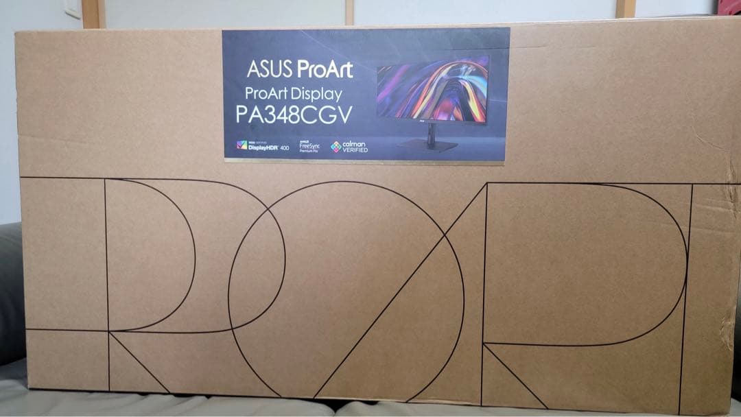 ASUS ウルトラワイドモニター ProArt PA348CGV 34インチ